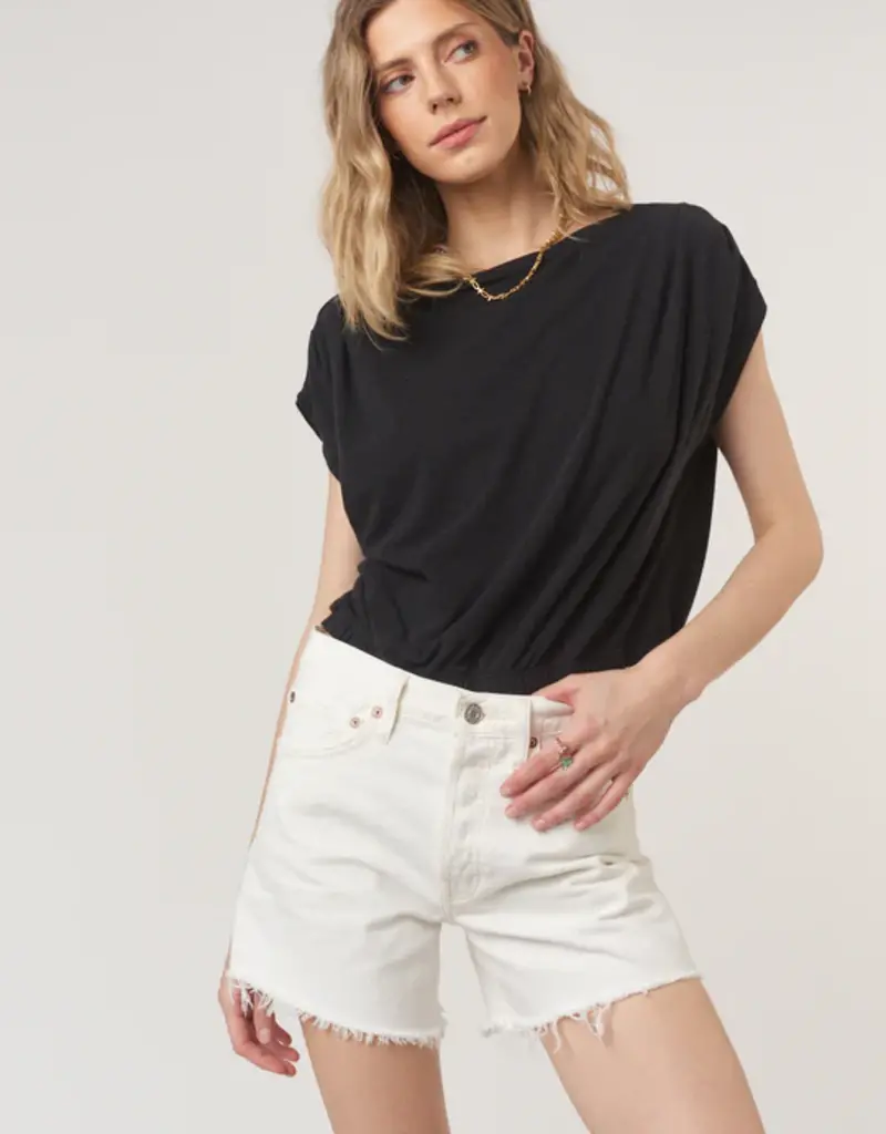 Estelle Pleated Shouder Tee