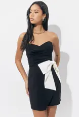 Alexa Strapless Bow Dress