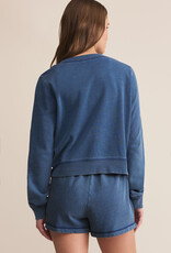 Daily Knit Denim Cardigan