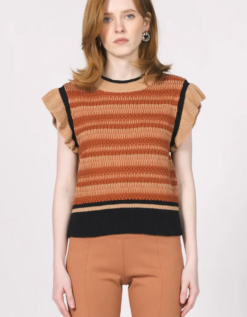 Kassandra Ruffle Sleeve