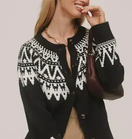 Fairisle Crewneck Cardi