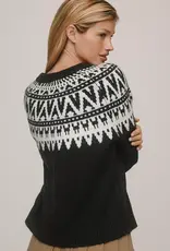 Fairisle Crewneck Cardi