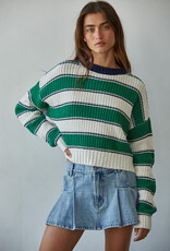 Stripe Crop Sweater