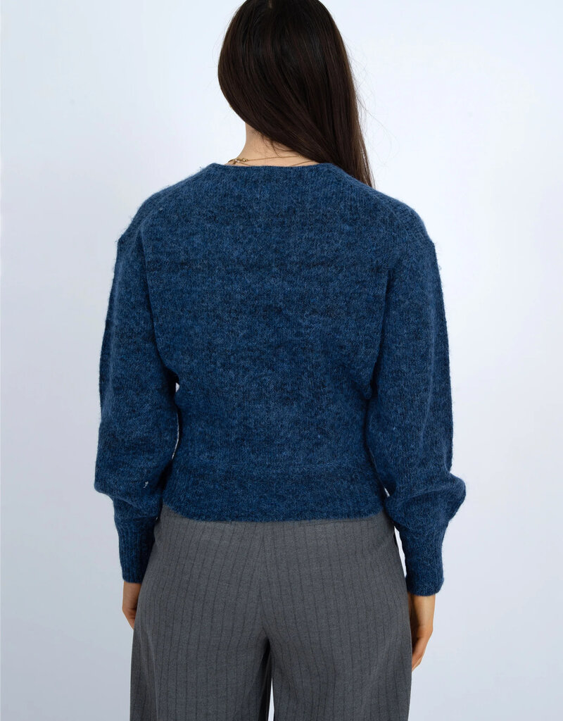 Dalros Wrap Neck Sweater