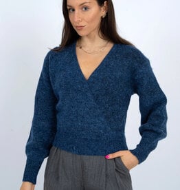 Dalros Wrap Neck Sweater