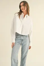 Cropped ButtonDown Top