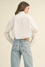 Cropped ButtonDown Top