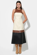 Caspia Colorblock Midi Dress