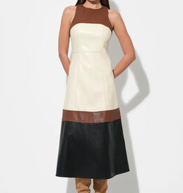 Caspia Colorblock Midi Dress