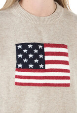THML Clothing American Flag Sweater