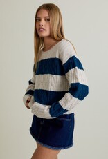 Striped Cropped Sweater