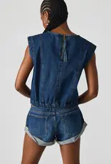 Leila Denim Top