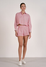 Boxy Cropped Buttondown Top