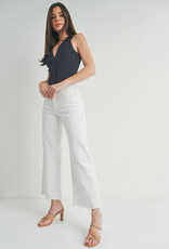 Just Black Denim Slim Wide Leg Denim