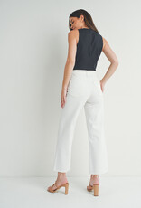 Just Black Denim Slim Wide Leg Denim