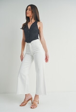 Just Black Denim Slim Wide Leg Denim