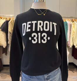 Pink Pineapple Detroit 313 Sweater