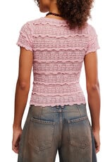 Free People Angelina Lace Tee