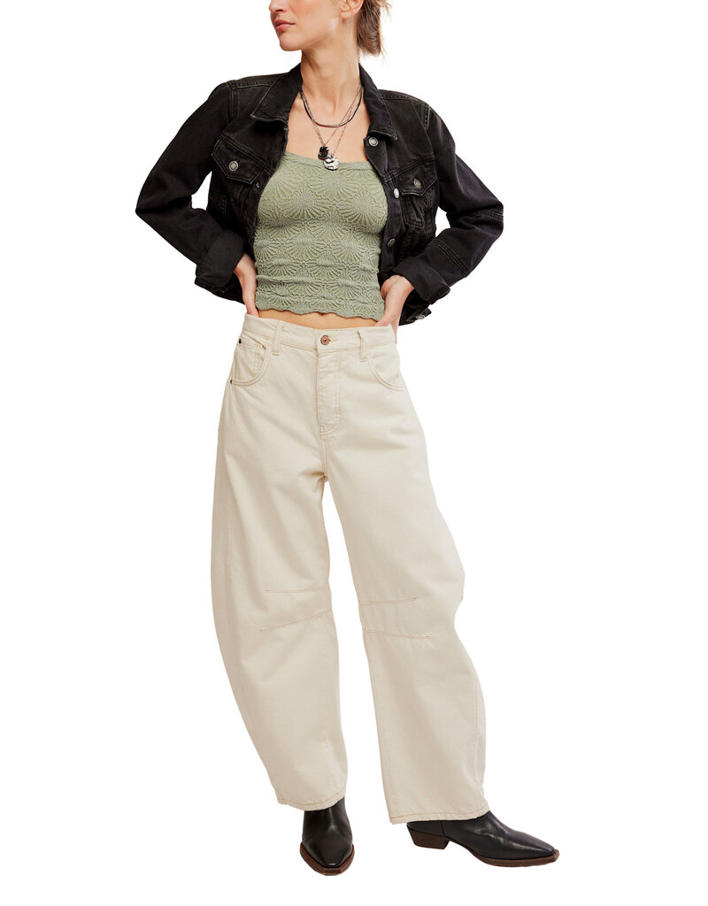 Free People Good Luck Mid Rise Barrell