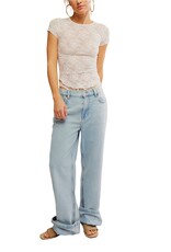 Free People Ready To Go Lace Top