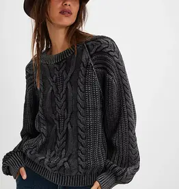 Free People Frankie Cable Sweater