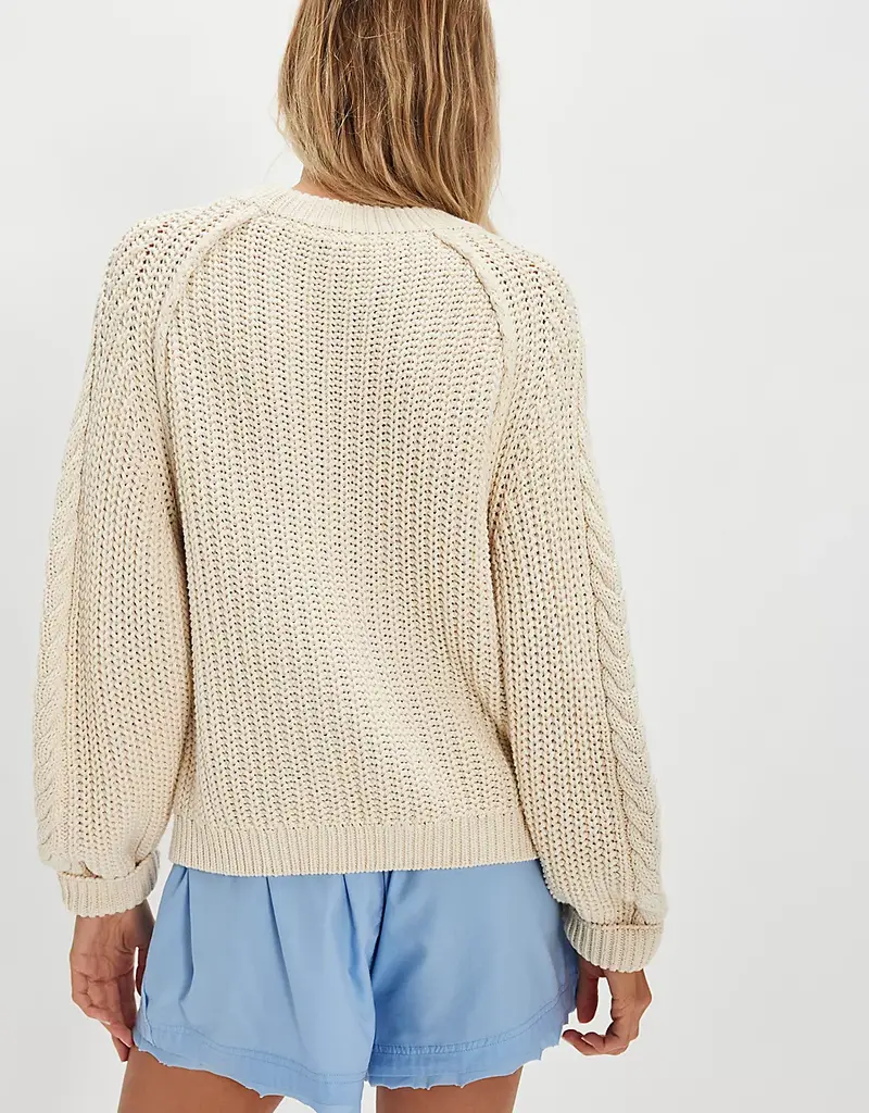 Free People Frankie Cable Sweater