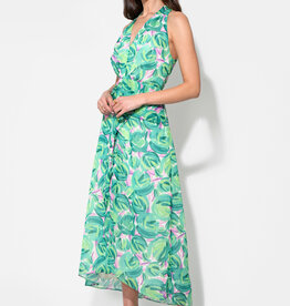 Margot Wrap Tie Waist Maxi Dress