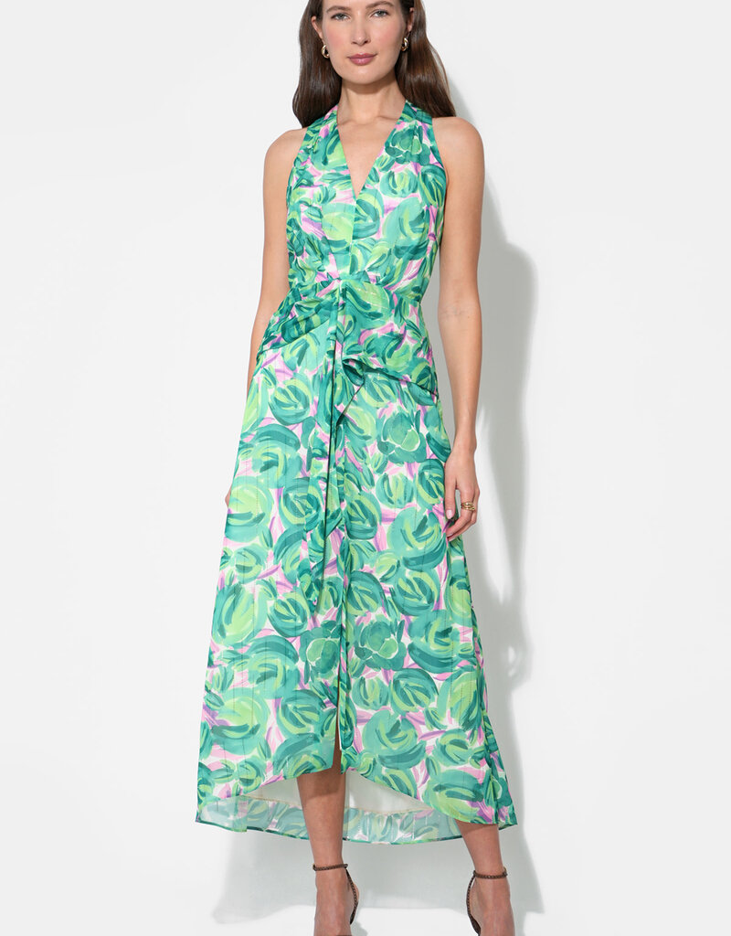 Margot Wrap Tie Waist Maxi Dress