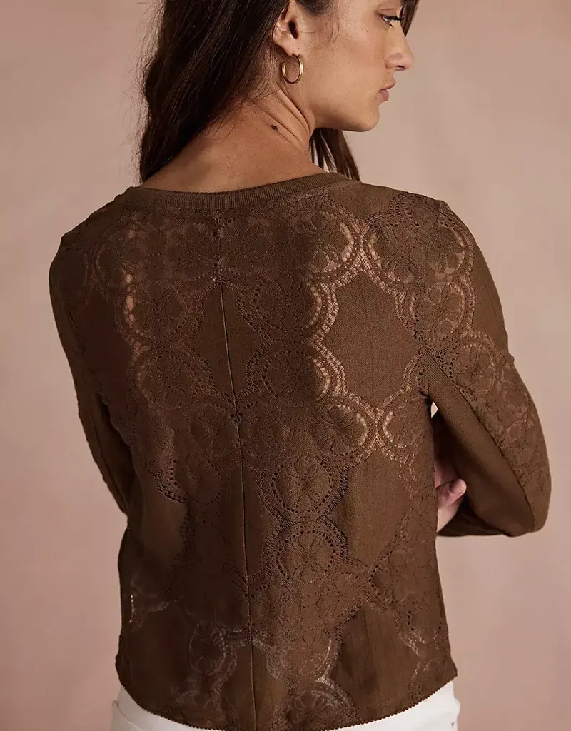 Free People Jae Knit LS Top