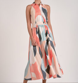 Maxi Collared Shirt Dress