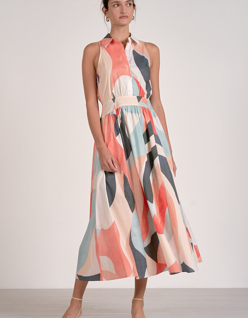 Maxi Collared Shirt Dress