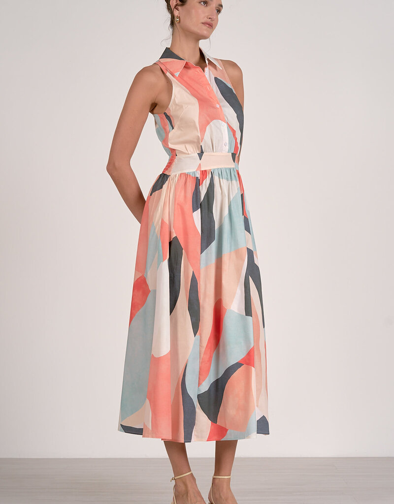 Maxi Collared Shirt Dress