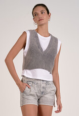 Two Sweater Sleeveless Top