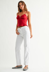 Just Black Denim Straight Leg Jean