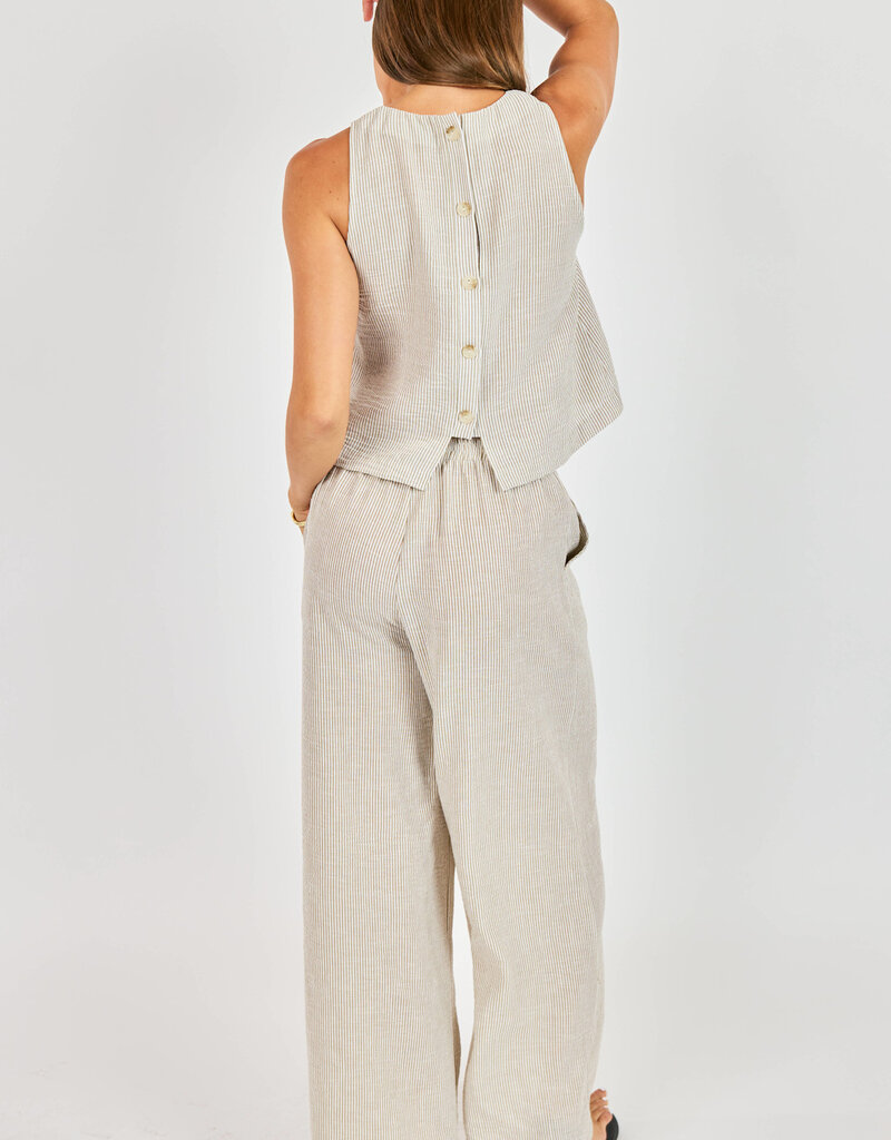 Garden Sun Button Tank