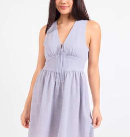 Garden Sun Tie Midi Dress