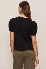 Sanctuary Pleated Tee Top