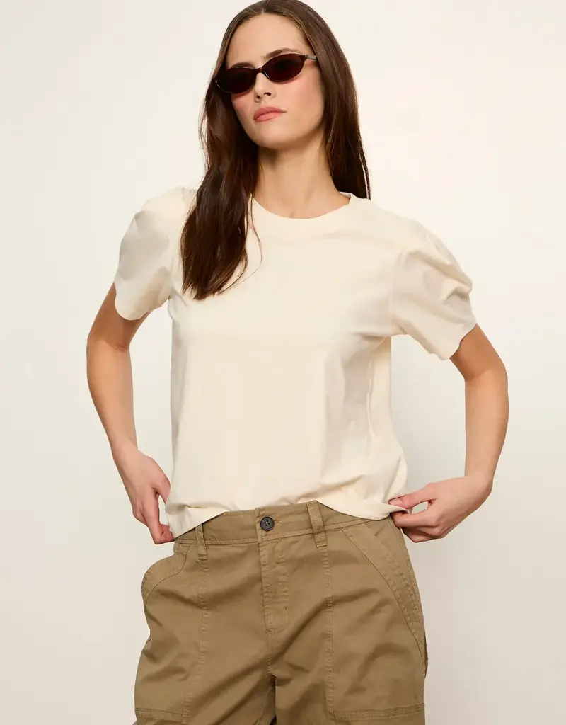 Pleated Tee Top