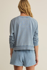 Daily Knit Denim Cardigan