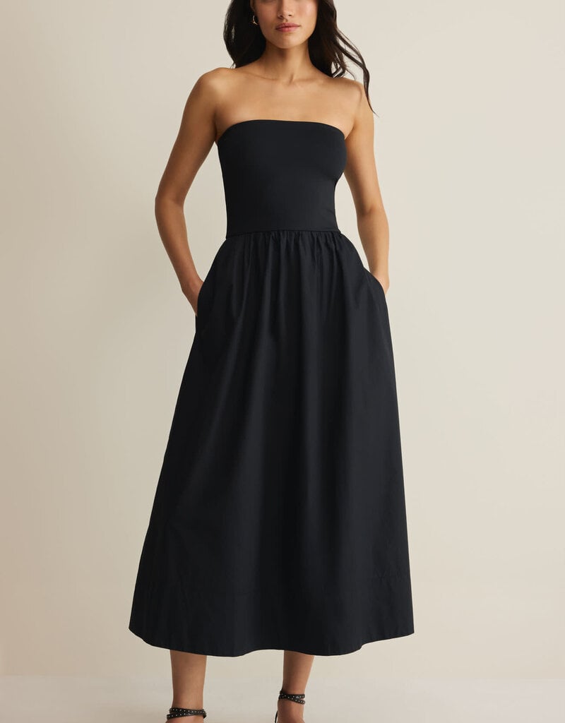 Sunsought Strapless Midi Dress