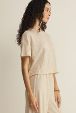 Sway Textured Cropped Tee