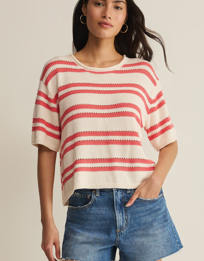 Prado Stripe Sweater Tee