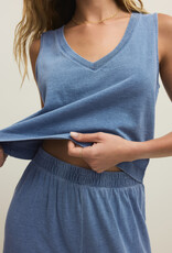 Sloane V-Neck Denim Tank