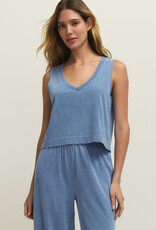 Sloane V-Neck Denim Tank