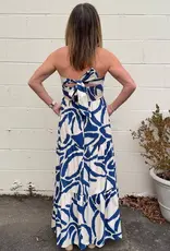 Strapless Tiered Maxi Dress