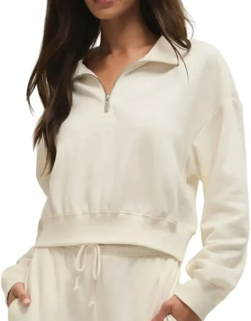 Downtown Half Zip Sweatshirt