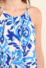 Blue Printed Camisole