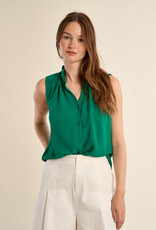 Ruffled Neck SL Top