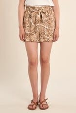 Fern Printed Linen Short