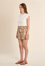 Fern Printed Linen Short